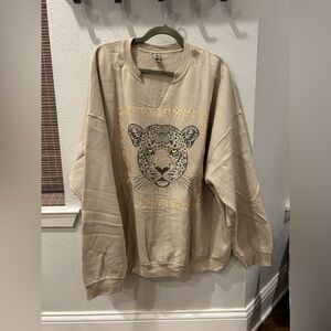 Leopard portrait hoodie - 3x